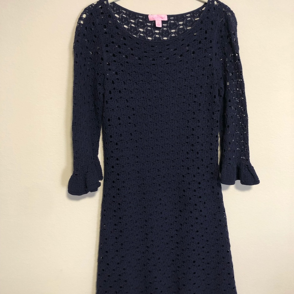 Lilly Pulitzer Navy Blue Dress